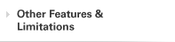 Other Features & Limitations, Extract Descriptor, thermo-physico-chemical property data