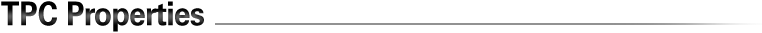 TPC Properties
